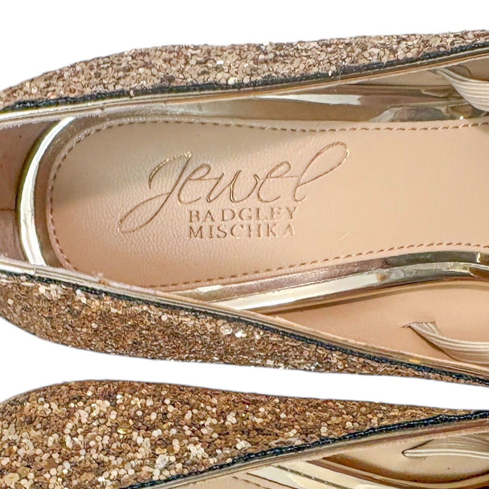 Jewel Badgley Mischka Jaden Mary-Jane Pumps - Picture 9 of 14